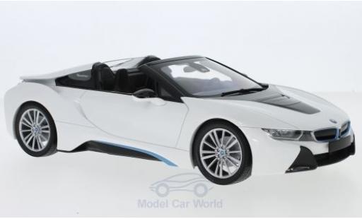 Diecast model cars Bmw i8 Roadster (I15) metallic white 2018 1/18 Minichamps
