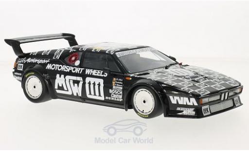 Diecast model cars Bmw M1 1986 No.111 MK Motorsport MSW 24h Le Mans P.Witmeur/M.Krankenberg/J-P.Libert 1/18 Minichamps
