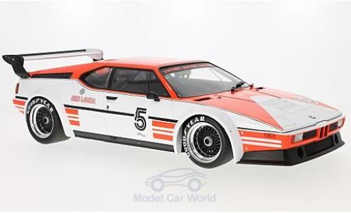 Diecast model cars Bmw M1 1979 No.5 Project Four Racing Marlboro with Decals N.Lauda 1/12 Minichamps