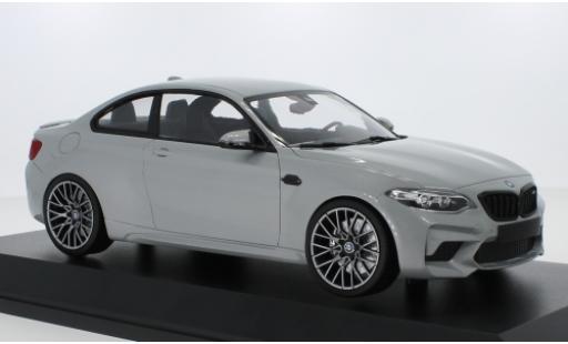 Diecast model cars Bmw M2 Competition (F22) grey 2019 1/18 Minichamps
