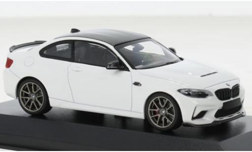 Diecast model cars Bmw M2 CS white 2020 1/43 Minichamps