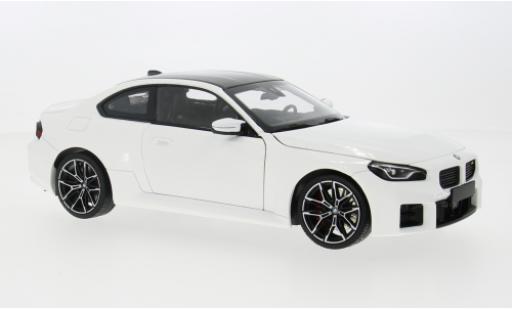 Diecast model cars Bmw M2 coupe white 2022 1/18 Minichamps