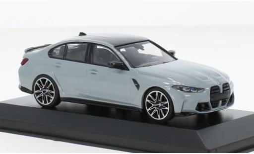 Diecast model cars Bmw M3 Competition (G80) metallise grey/carbon 2020 1/43 Minichamps