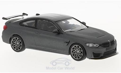 Diecast model cars Bmw M4 GTS (F82) matt-grey 2016 with greyen Felgen 1/43 Minichamps