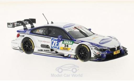 Diecast model cars Bmw M4 dtm (F82) No.24 Team RMG Samsung 2014 M.Martin 1/43 Minichamps