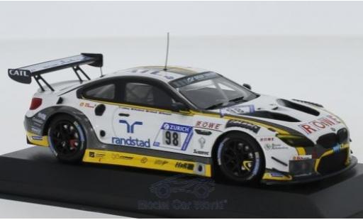 Diecast model cars Bmw M6 GT3 No.18 ROWE Racing 24h N&Atilde;&frac14;rburgring 2018 N.Catsburg/R.Westbrook/C.Edwards/S.Blomqvist 1/43 Minichamps