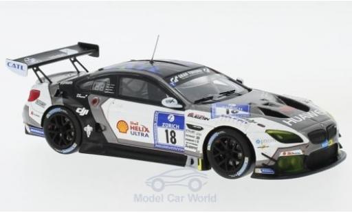 Diecast model cars Bmw M6 GT3 No.18 Schubert Motorsport 24h N&Atilde;&frac14;rburgring 2016 A.Farfus/J.Krohn/J.M&Atilde;&frac14;ller/M.Wittmann 1/43 Minichamps