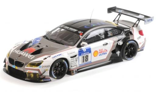 Diecast model cars Bmw M6 GT3 No.18 Schubert Motorsport CATL 24h N&Atilde;&frac14;rburgring 2016 A.Farfus/J.Krohn/J.M&Atilde;&frac14;ller/M.Wittmann 1/18 Minichamps