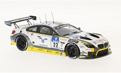 Diecast model cars Bmw M6 GT3 No.22 Rowe Racing 24h N&Atilde;&frac14;rburgring 2016 1/43 Minichamps