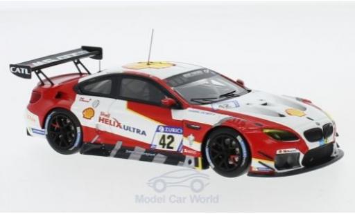 Diecast model cars Bmw M6 GT3 No.42 Team Schnitzer S 24h N&Atilde;&frac14;rburgring 2017 M.Wittmann/T.Blomqvist/M.Tomczyk/A.Farfus 1/43 Minichamps