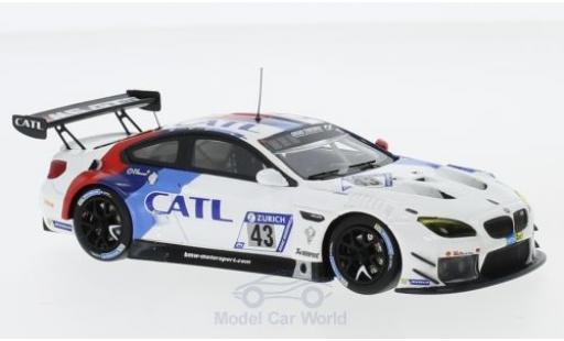 Diecast model cars Bmw M6 GT3 No.43 Team Schnitzer CATL 24h N&Atilde;&frac14;rburgring 2017 A.Farfus/A.Lynn/A.Felix Da Costa/T.Schneider 1/43 Minichamps