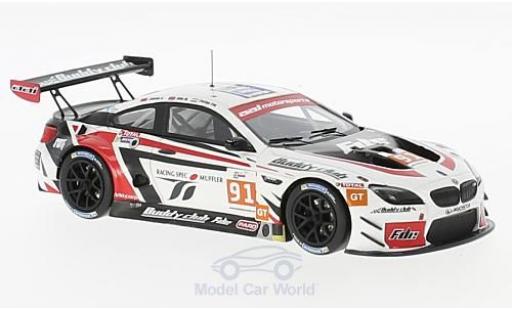 Diecast model cars Bmw M6 GT3 No.91 Aai Racing Team Asian Le Mans 2016 J.S.Chen/O.Millroy/P.Eng 1/43 Minichamps