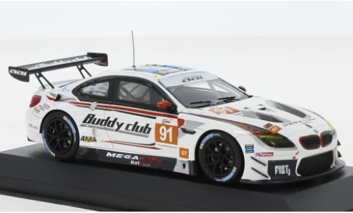 Diecast model cars Bmw M6 GT3 No.91 Team AAI Asian Le Mans 2018 J.S.Chen/J.Krohn/C.Mostert 1/43 Minichamps