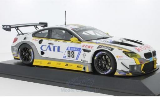 Diecast model cars Bmw M6 GT3 No.98 Rowe Racing 24h N&Atilde;&frac14;rburgring 2017 M.Palttala/N.Catsburg/A.Sims/R.Westbrook 1/18 Minichamps
