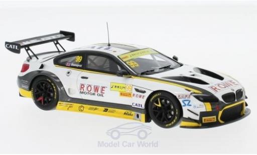 Diecast model cars Bmw M6 GT3 No.99 Rowe Racing GT Cup Macau 2017 T.Blomqvist 1/43 Minichamps