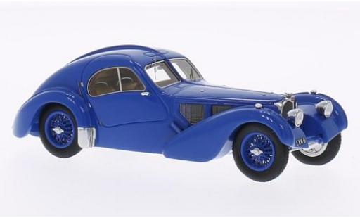Diecast model cars Bugatti 57 Atlantic Typ SC blue 1938 First Class Collection 1/43 Minichamps