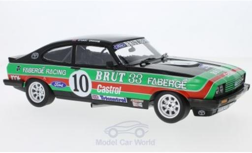 Diecast model cars Ford Capri 3.0S 3.0 No.10 Faberge Racing Lee Jeans BSCC Oulton Park 1979 S.Graham 1/18 Minichamps