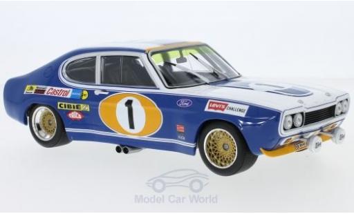 Diecast model cars Ford Ka 2600 MK I RS No.1 K&Atilde;&para;ln 24h Spa 1972 D.Glemser/A.Soler-Roig 1/18 Minichamps