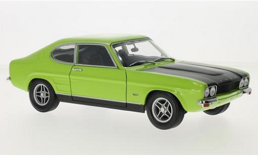 Diecast model cars Ford Capri RS 2600 MKI green/matt-black 1970 1/18 Minichamps