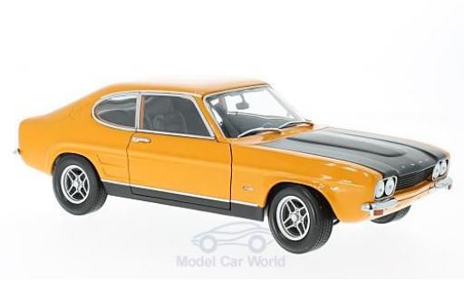 Diecast model cars Ford Capri RS 2600 MKI orange/black 1970 1/18 Minichamps