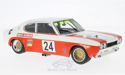 Diecast model cars Ford Ka 2600 RS No.24 K&Atilde;&para;ln Lucky Strike 9h Kyalami 1971 with Decals D.Glemser/J.Mass 1/18 Minichamps
