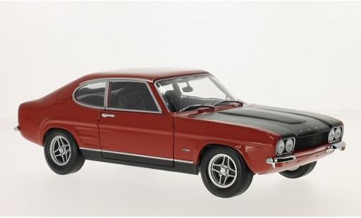 Diecast model cars Ford Capri RS 2600 red/matt-black 1970 1/18 Minichamps