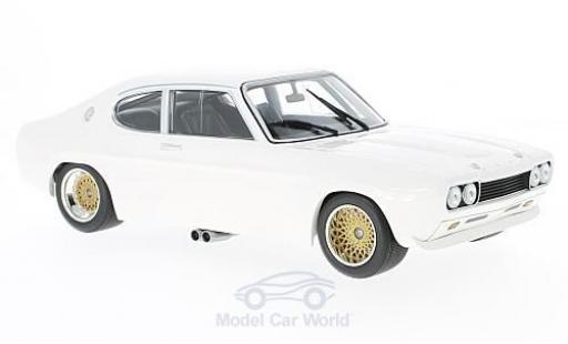 Diecast model cars Ford Capri RS 2600 white 1970 1/18 Minichamps