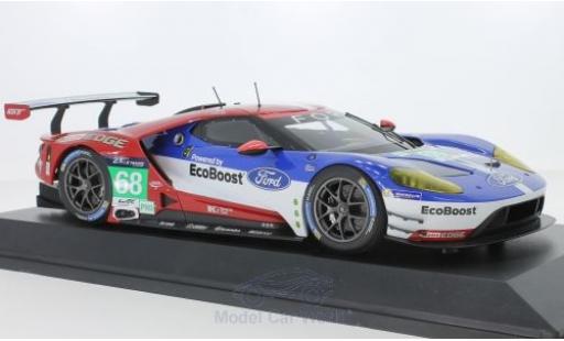 Diecast model cars Ford GT GTE No.68 Chip Ganassi Racing USA 24h Le Mans 2016 J.Hand/D.M&Atilde;&frac14;ller/S.Bourdais 1/18 Minichamps