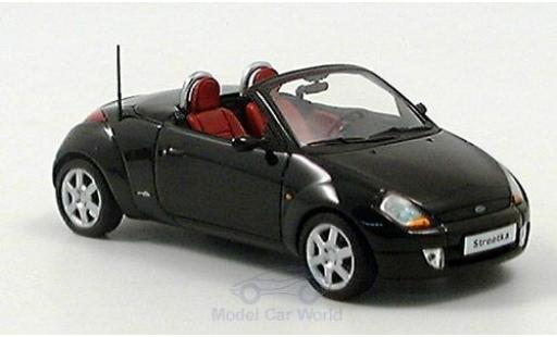 Diecast model cars Ford Street Ka Cabriolet StreetKa black 2003 1/43 Minichamps