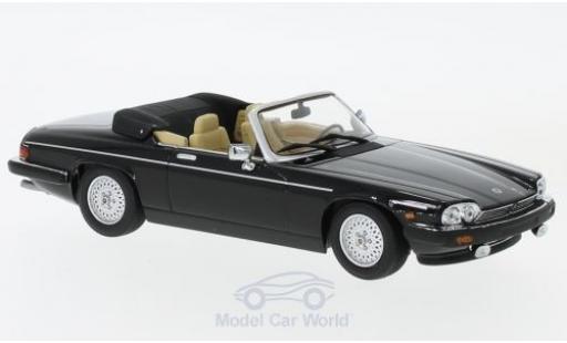 Diecast model cars Jaguar XJ 1980 -S Convertible black 1/43 Minichamps