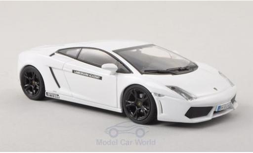 Diecast model cars Lamborghini Gallardo LP560-4 LP560-4 white Academy 2009 1/43 Minichamps
