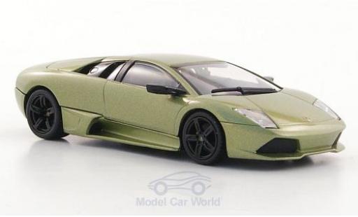 Diecast model cars Lamborghini Murcielago LP640 LP 640 metallic green 2006 Top Gear Collection with Figur 1/43 Minichamps