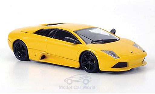 Diecast model cars Lamborghini Murcielago LP640 yellow 2006 Museum Collection 1/43 Minichamps