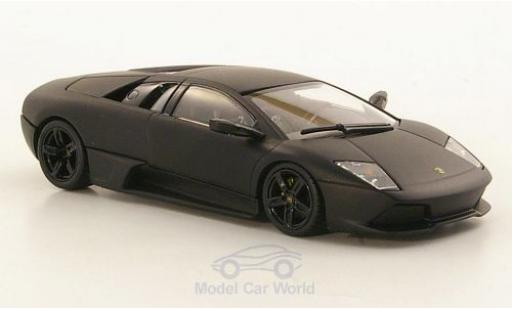 Diecast model cars Lamborghini Murcielago LP640 matt-black 2008 Linea Opaca 1/43 Minichamps
