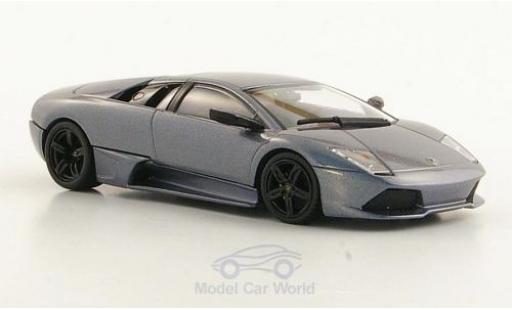 Diecast model cars Lamborghini Murcielago LP640 metallic grey 2006 1/43 Minichamps
