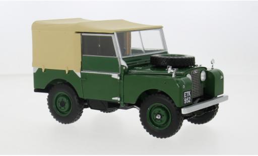 Diecast model cars Land Rover 88 Series I green/beige 1948 1/18 Minichamps