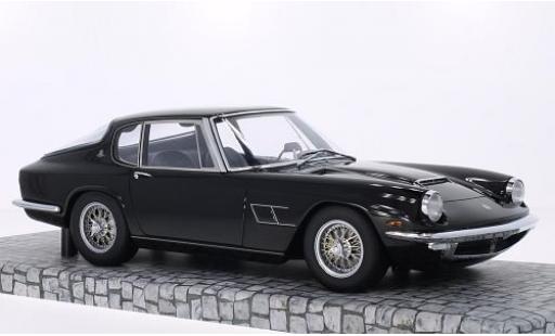 Diecast model cars Maserati Mistral Coupe black 1963 First Class Collection 1/18 Minichamps