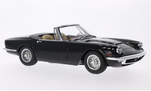 Diecast model cars Maserati Mistral Spyder black 1964 1/18 Minichamps
