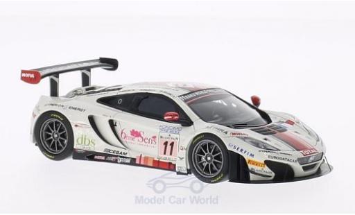 Diecast model cars McLaren MP4-12C GT3 12C No.11 24h Spa 2013 /M.Parisy 1/43 Minichamps