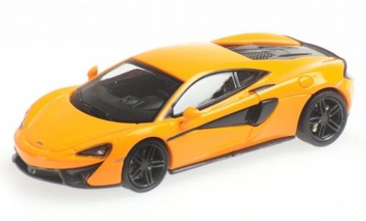 Diecast model cars McLaren 570 S orange 1/87 Minichamps