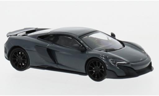 Diecast model cars McLaren 675 Base LT grey 1/87 Minichamps