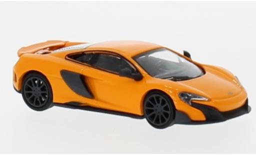 Diecast model cars McLaren 675 Base LT orange 1/87 Minichamps