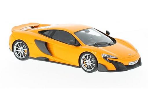 Diecast model cars McLaren 675 Base LT orange 2015 1/43 Minichamps