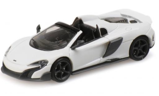 Diecast model cars McLaren 675 Spider LT white 2016 1/87 Minichamps