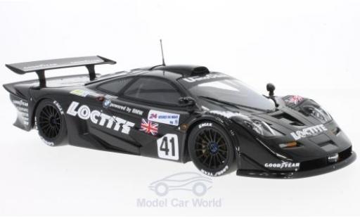 Diecast model cars McLaren F1 GTR GTR No.41 Gulf Team Davidoff Loctite 24h Le Mans 1998 T.Bscher/E.Pirro/D.Capello without Vitrine 1/18 Minichamps