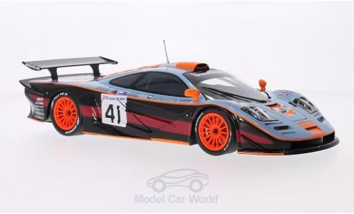 Diecast model cars McLaren F1 GTR GTR No.41 Team Davidoff Gulf 24h Le Mans 1997 P-H.Raphanel/J.M.Gounon/A.Olofsson 1/18 Minichamps