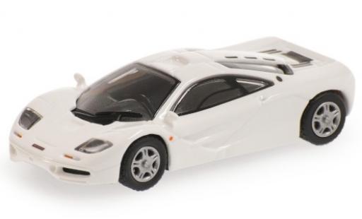 Diecast model cars McLaren F1 Road Car Roadcar white 1994 1/87 Minichamps