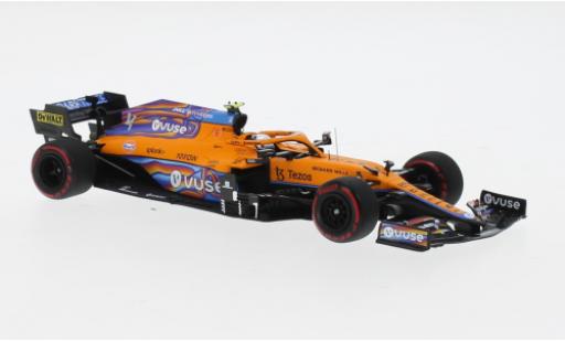 Diecast model cars McLaren F1 MCL35M No.4 Team formula 1 GP Abu Dhabi 2021 1/43 Minichamps
