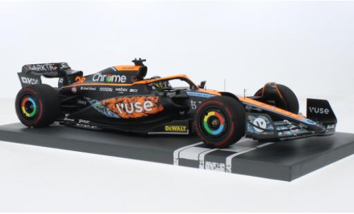 Diecast model cars McLaren F1 MCL36 No.28 Team formula 1 Test Abu Dhabi 2022 1/18 Minichamps