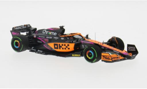 Diecast model cars McLaren F1 MCL36 No.3 Team formula 1 GP Singapur 2022 1/43 Minichamps